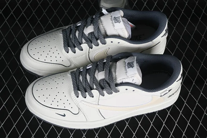 All categories Air Jordan Jordan series basketball shoes Air Jordan 1 Low High-end customized low-top sneakers M version Travis Scott x Fragment Design x Jordan Air Jordan 1 Low OG SP AJ1 UN joint-off-white gray bottom low-top cultural casual sneakers DM7866-018